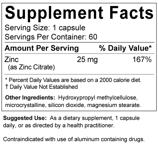 Zinc Citrate