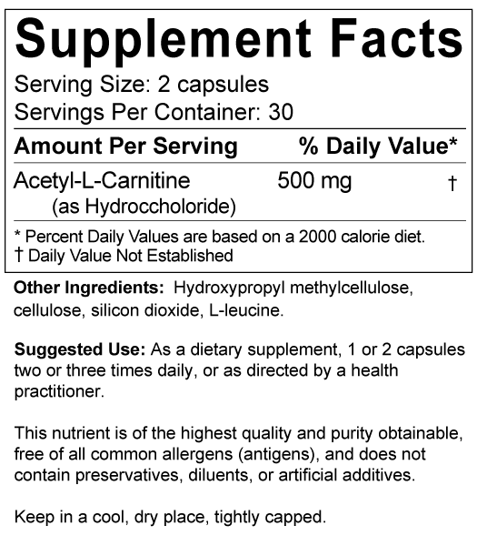 Acetyl-L-Carnitine