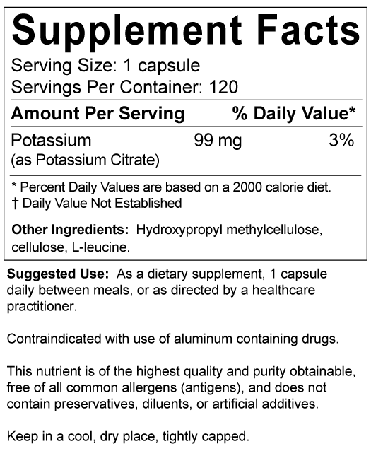 Potassium Citrate