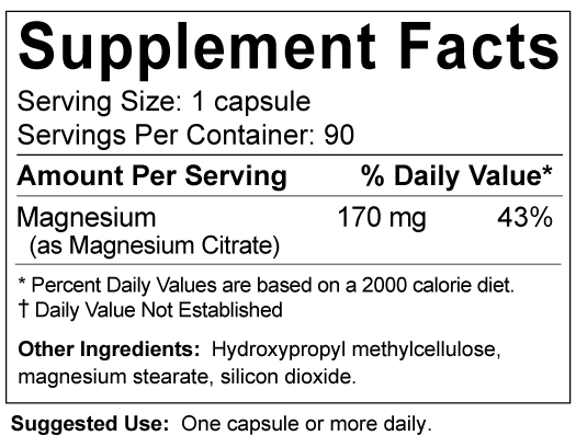 Magnesium Citrate