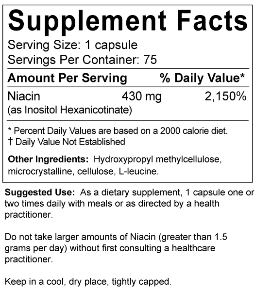 No-Flush Niacin