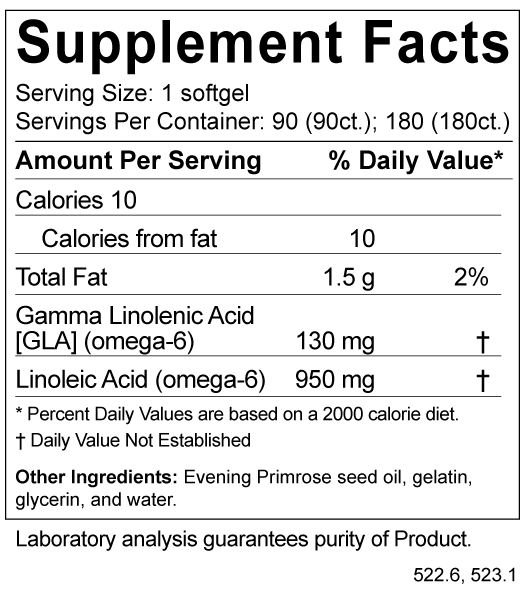 Evening Primrose Oil