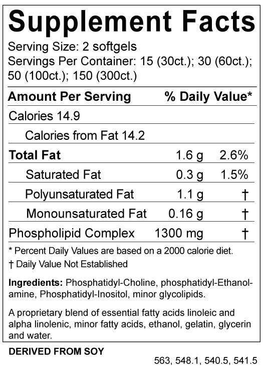 BodyBio® PC (Phosphatidylcholine)